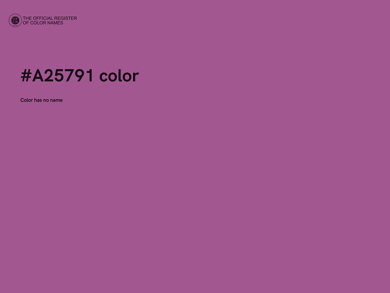#A25791 color image