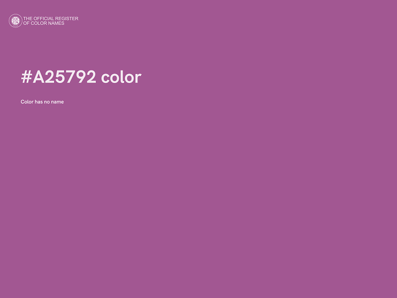#A25792 color image