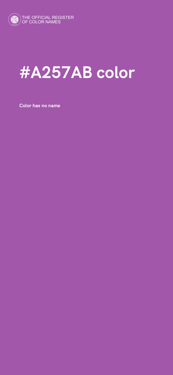 #A257AB color image