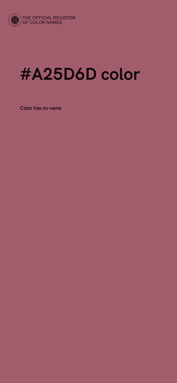#A25D6D color image