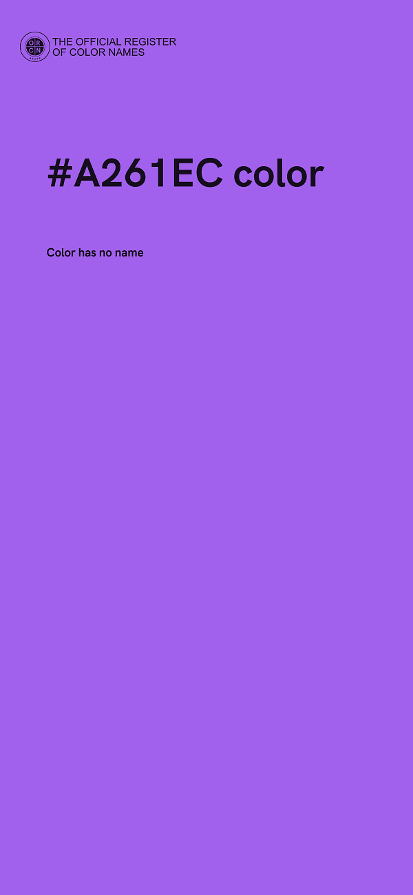 #A261EC color image