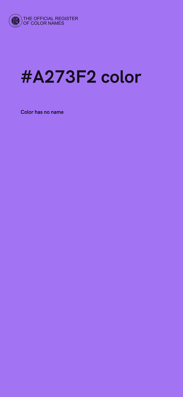#A273F2 color image