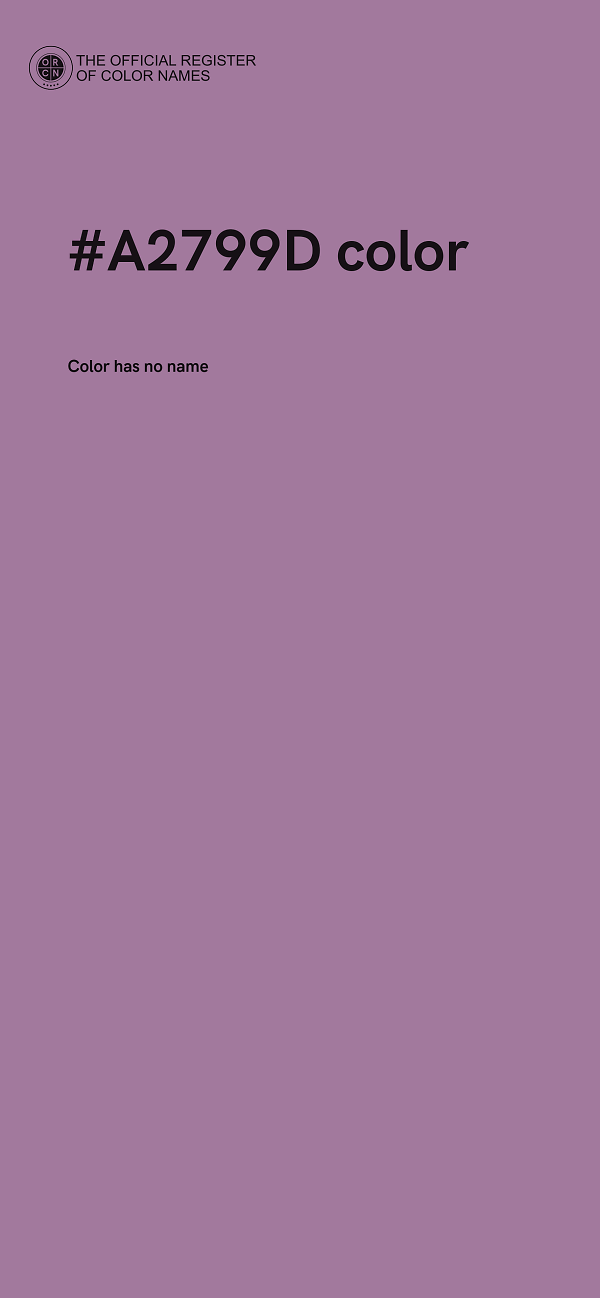 #A2799D color image