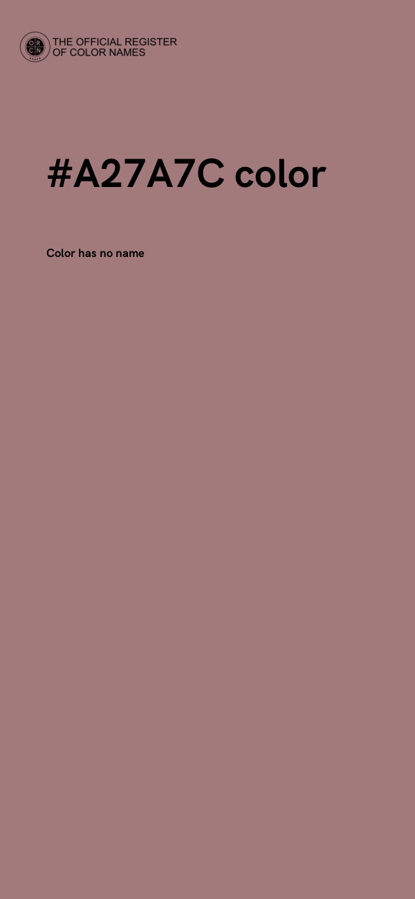 #A27A7C color image