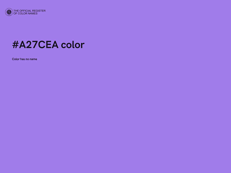 #A27CEA color image