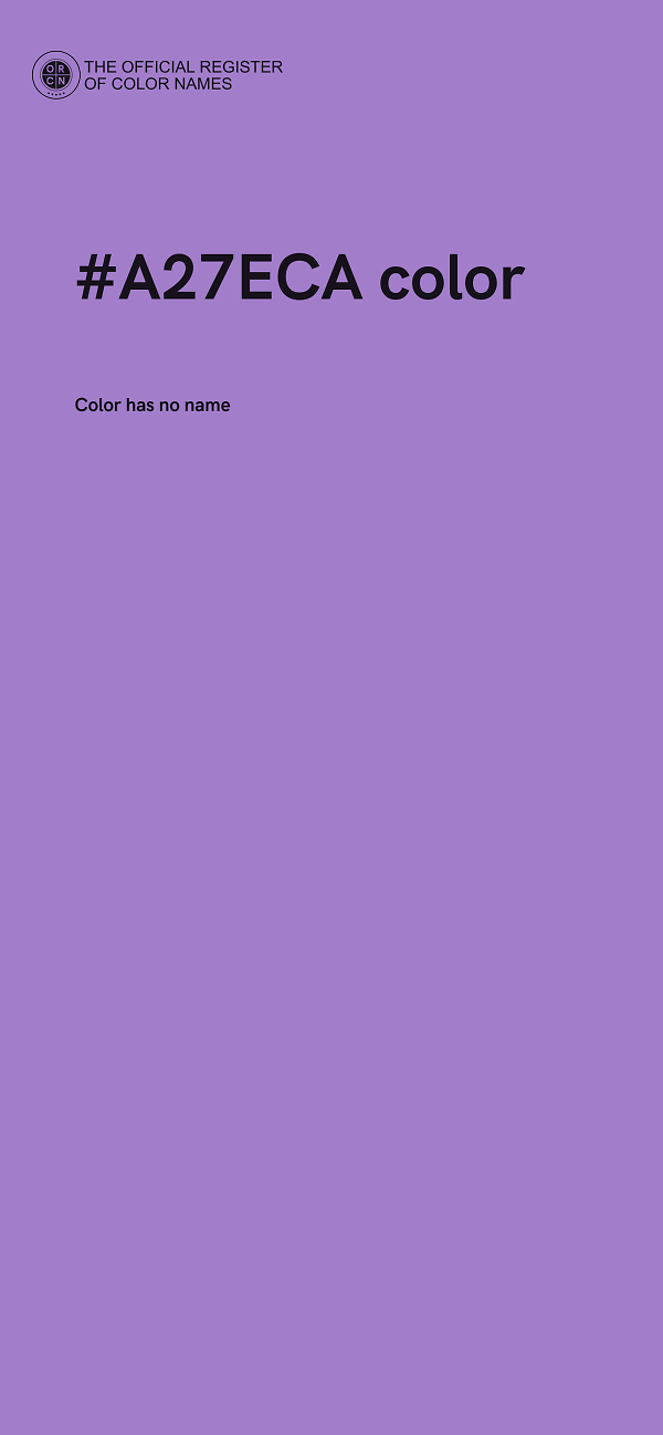 #A27ECA color image