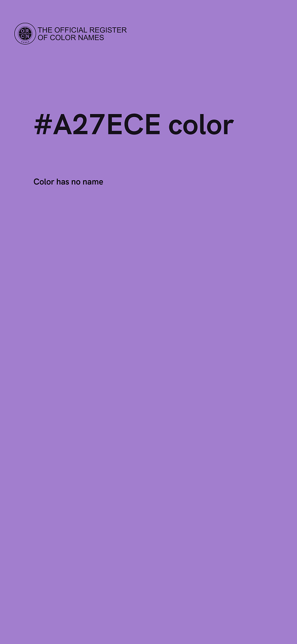 #A27ECE color image