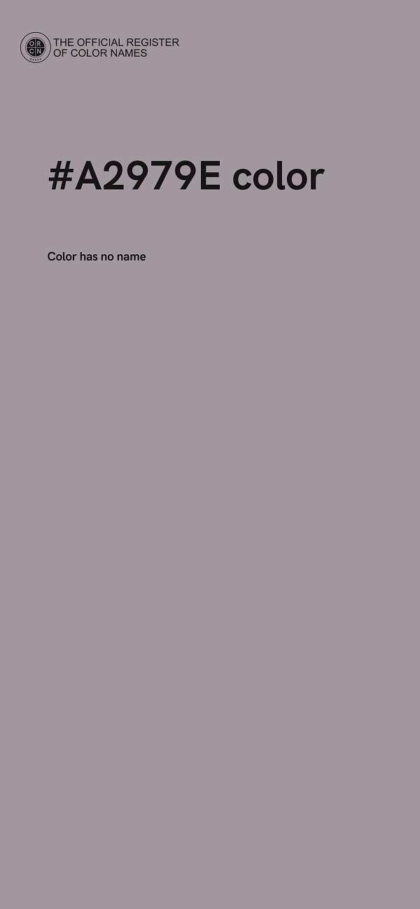 #A2979E color image