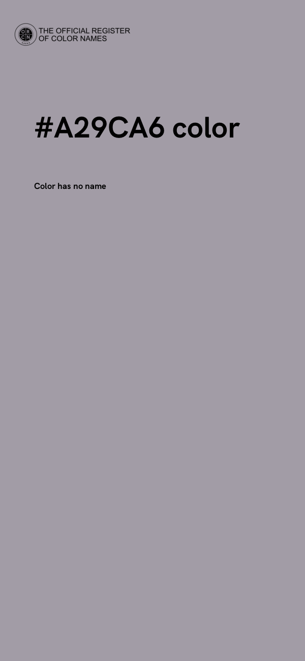 #A29CA6 color image