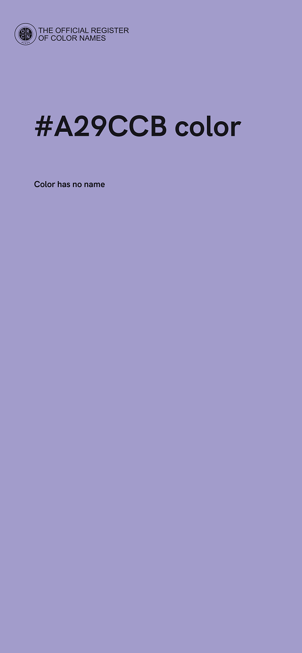 #A29CCB color image