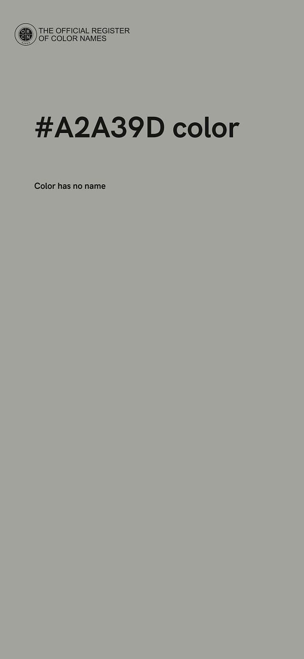 #A2A39D color image