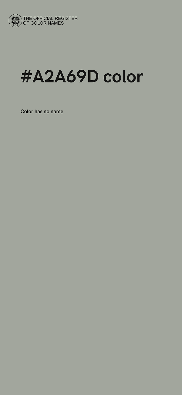 #A2A69D color image