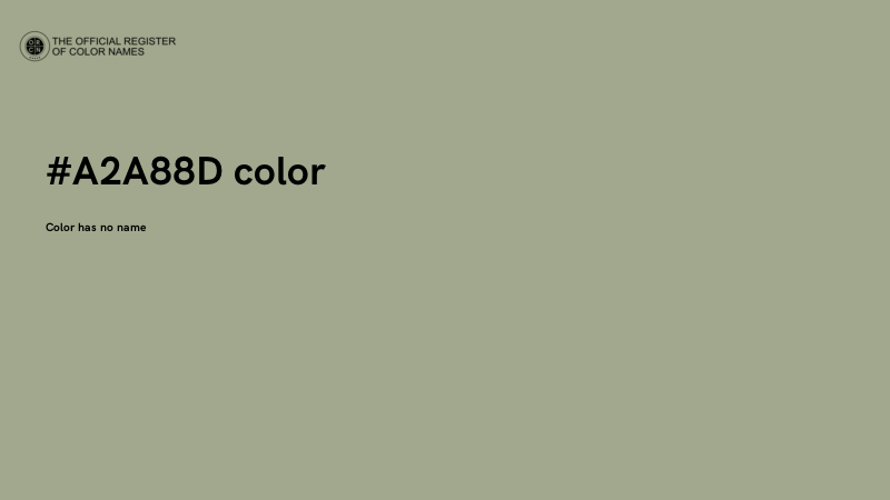 #A2A88D color image