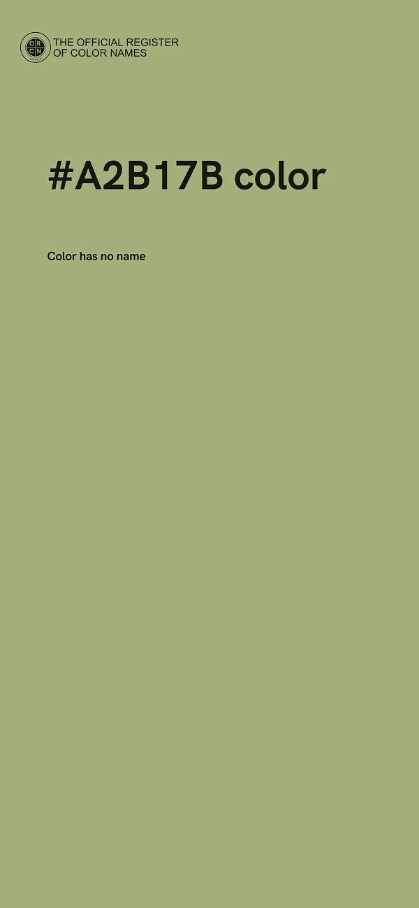 #A2B17B color image
