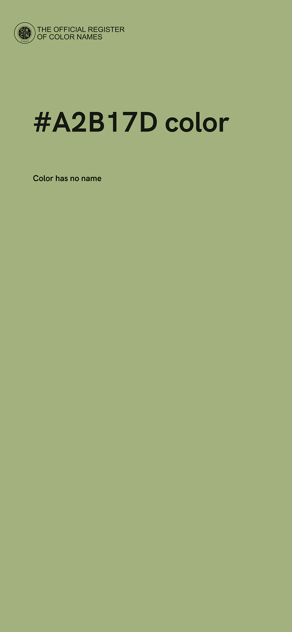 #A2B17D color image