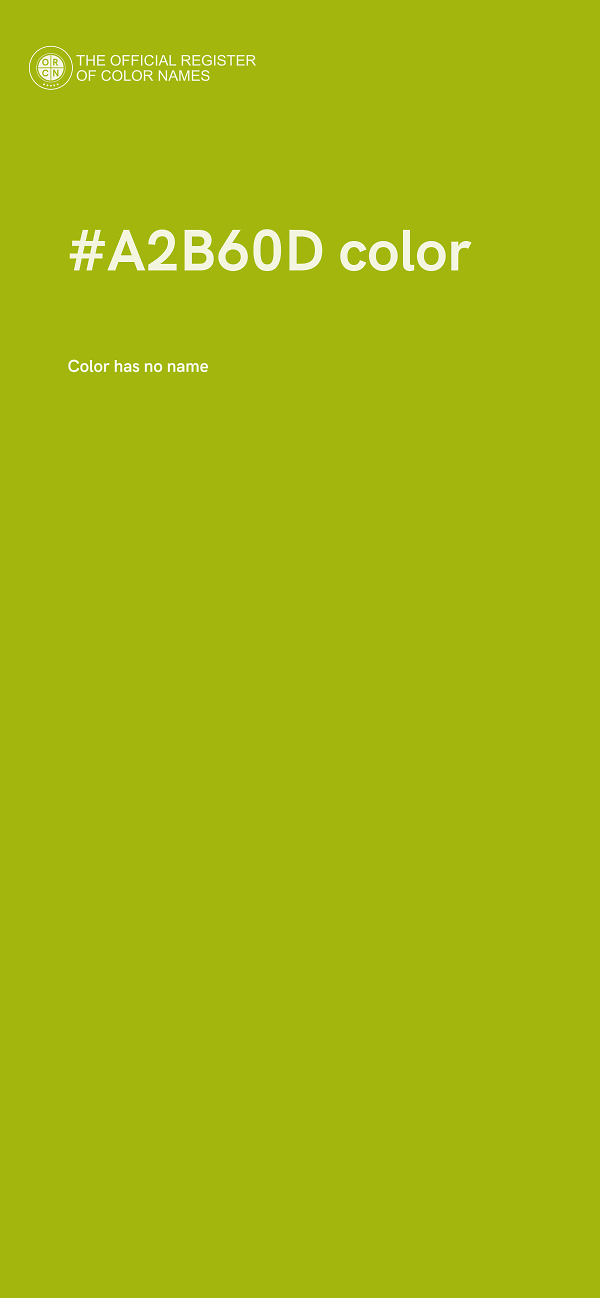 #A2B60D color image