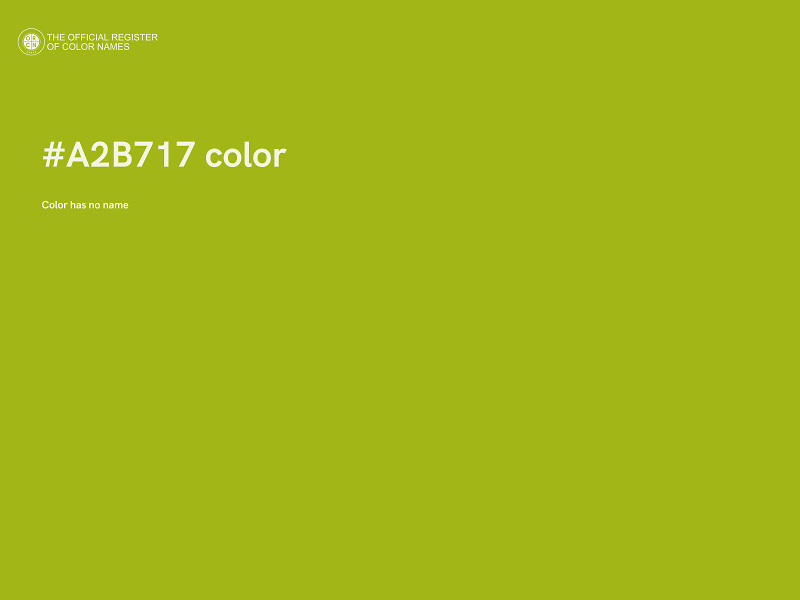 #A2B717 color image