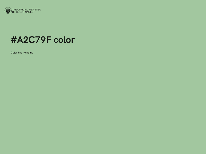 #A2C79F color image