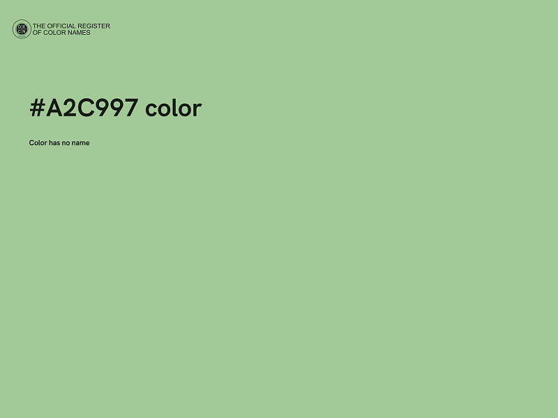 #A2C997 color image