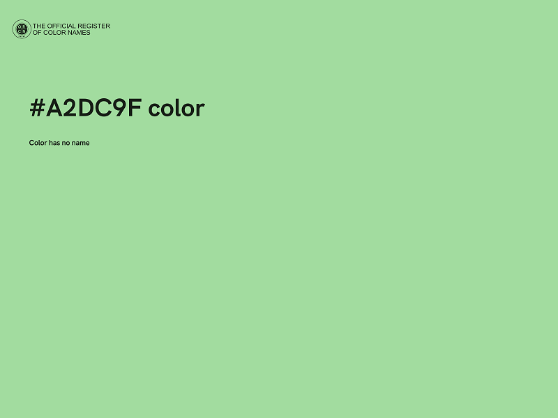 #A2DC9F color image