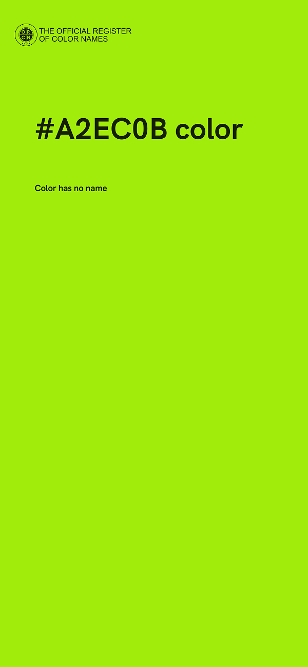 #A2EC0B color image