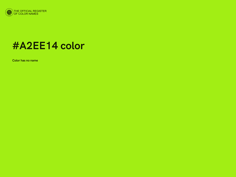 #A2EE14 color image