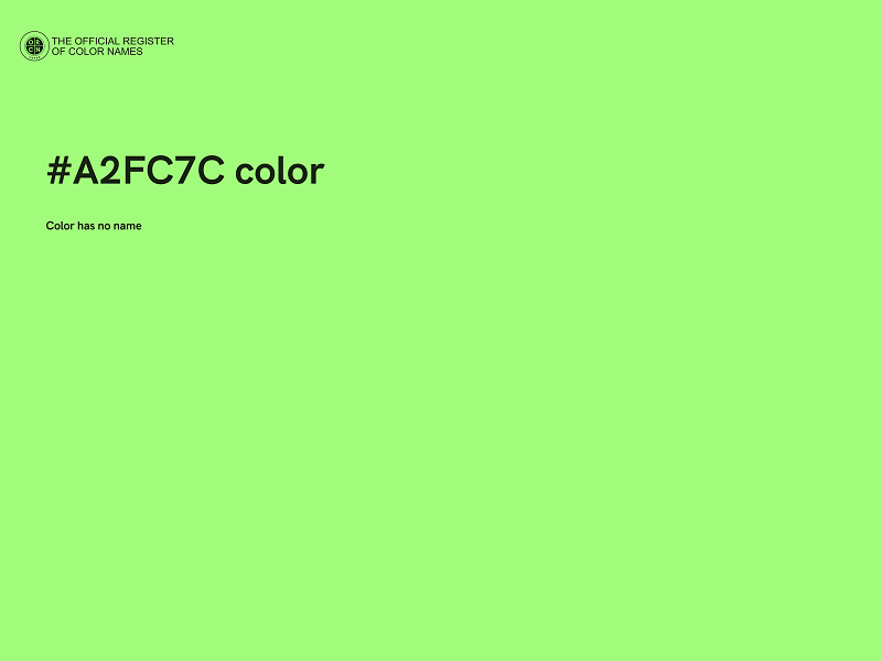 #A2FC7C color image
