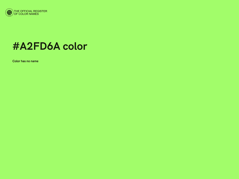 #A2FD6A color image