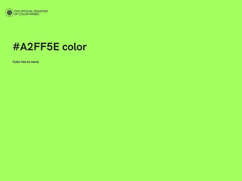 #A2FF5E color image