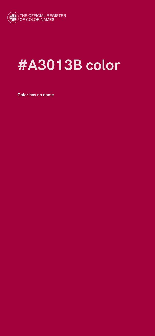 #A3013B color image