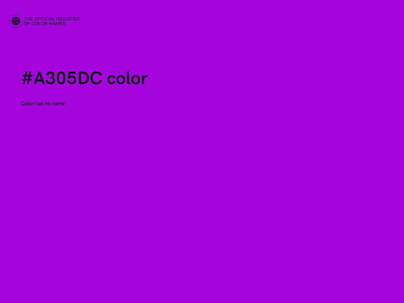 #A305DC color image