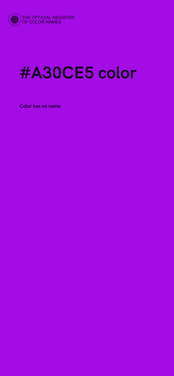#A30CE5 color image