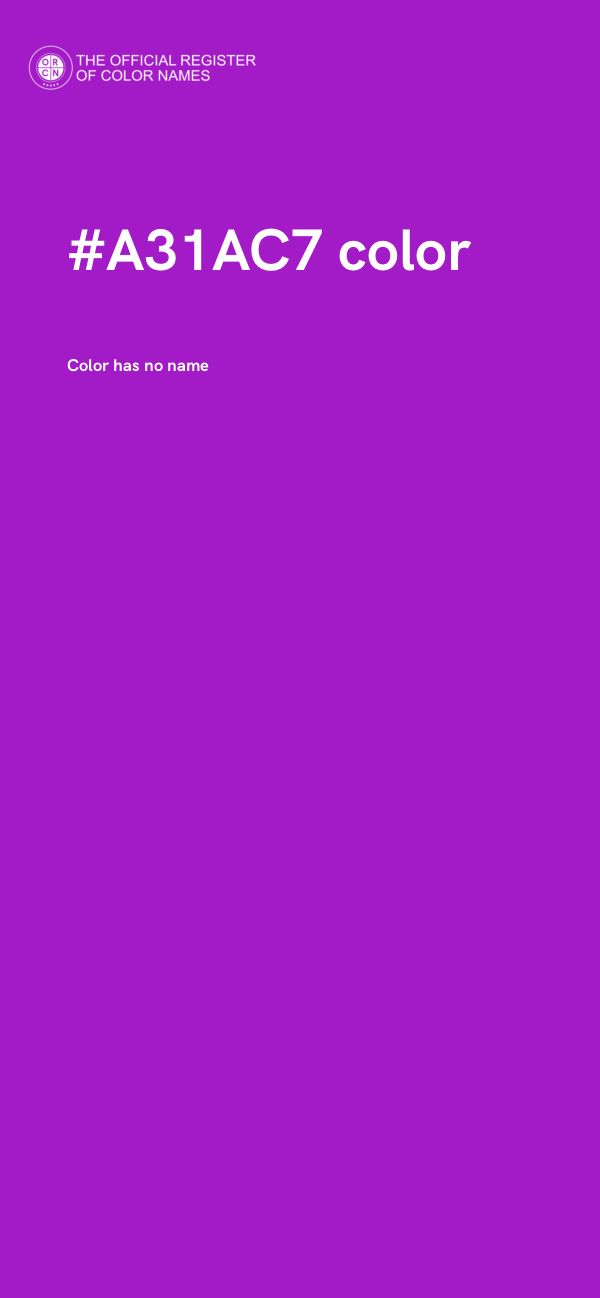 #A31AC7 color image