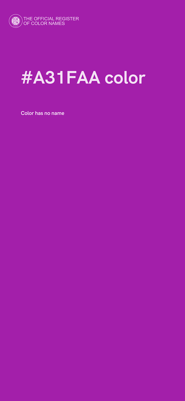 #A31FAA color image