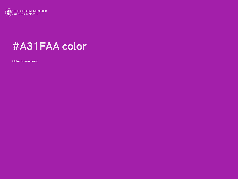 #A31FAA color image