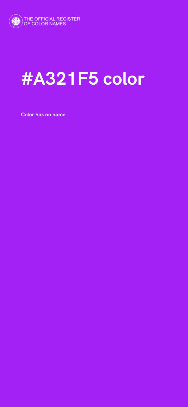#A321F5 color image