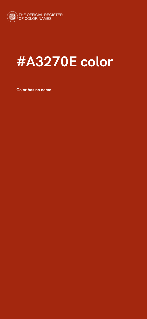 #A3270E color image