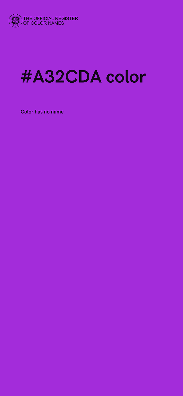 #A32CDA color image