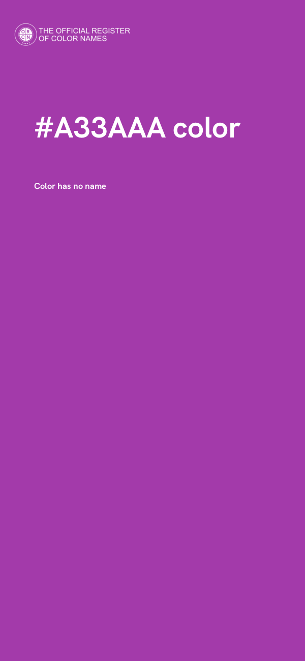 #A33AAA color image