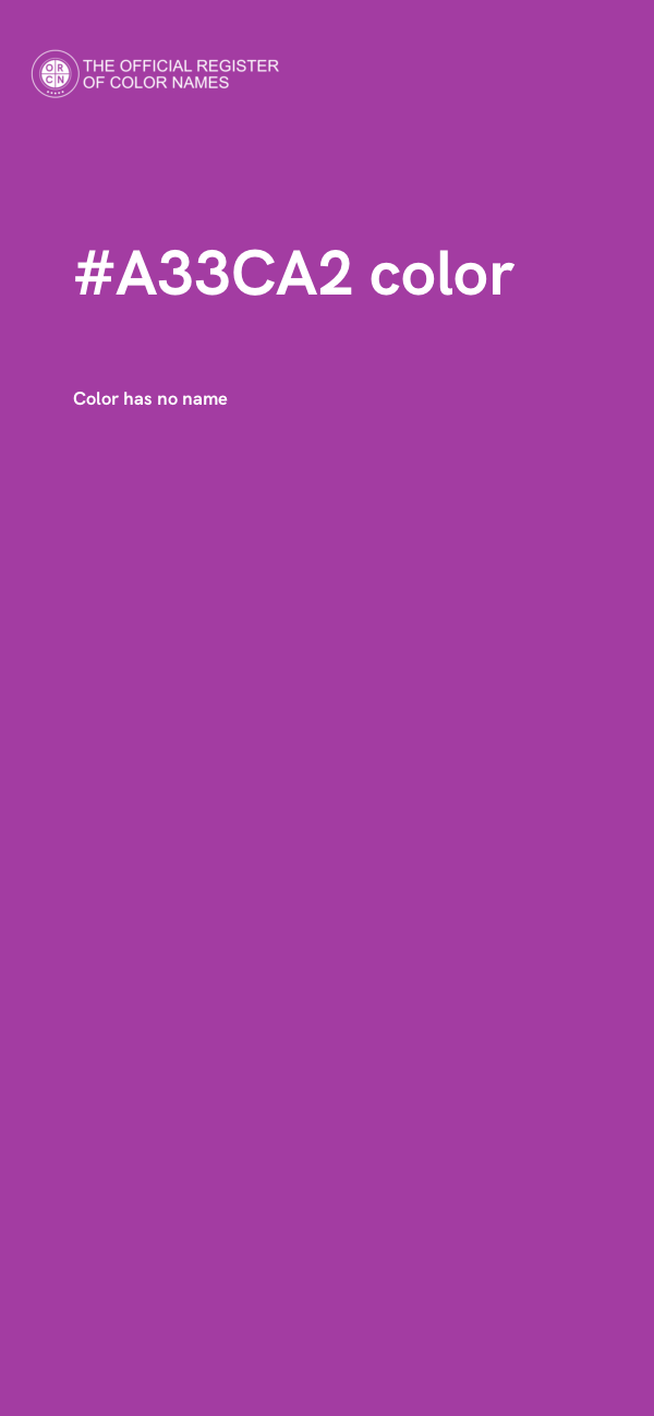 #A33CA2 color image