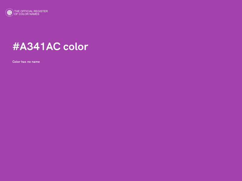#A341AC color image