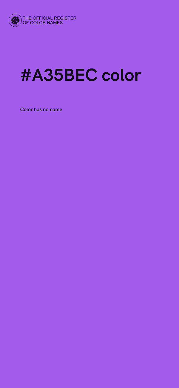 #A35BEC color image