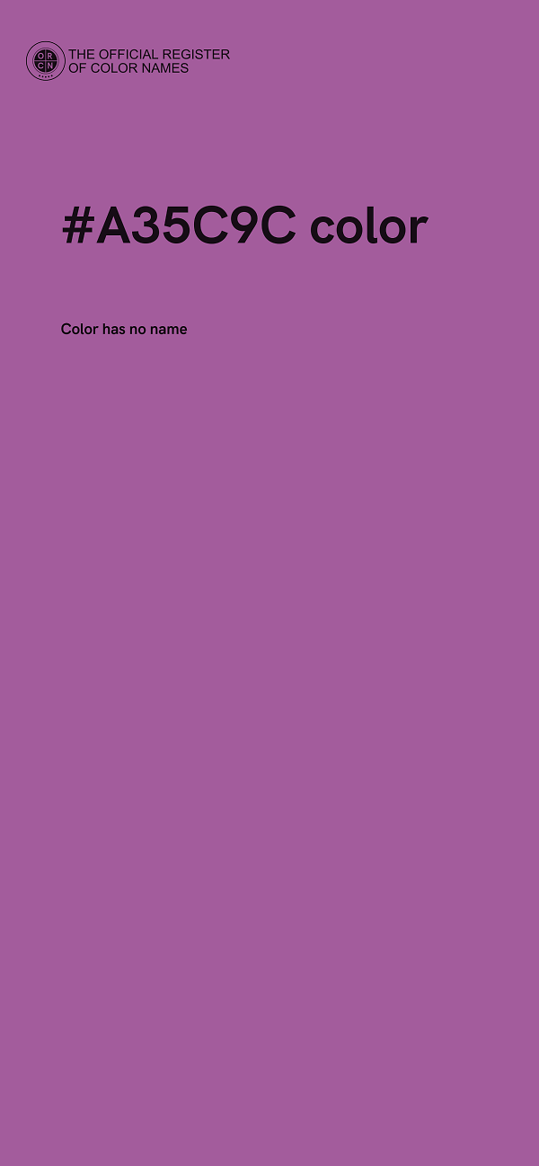 #A35C9C color image