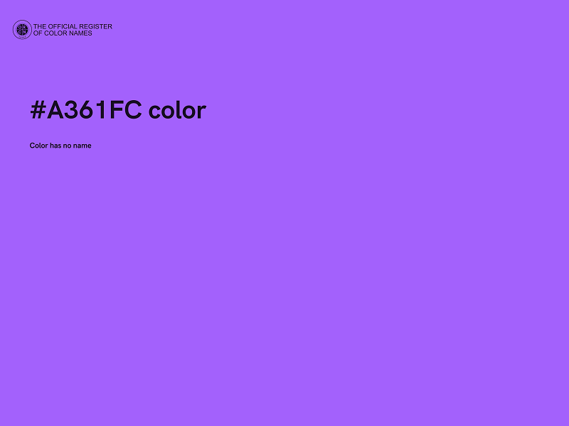 #A361FC color image