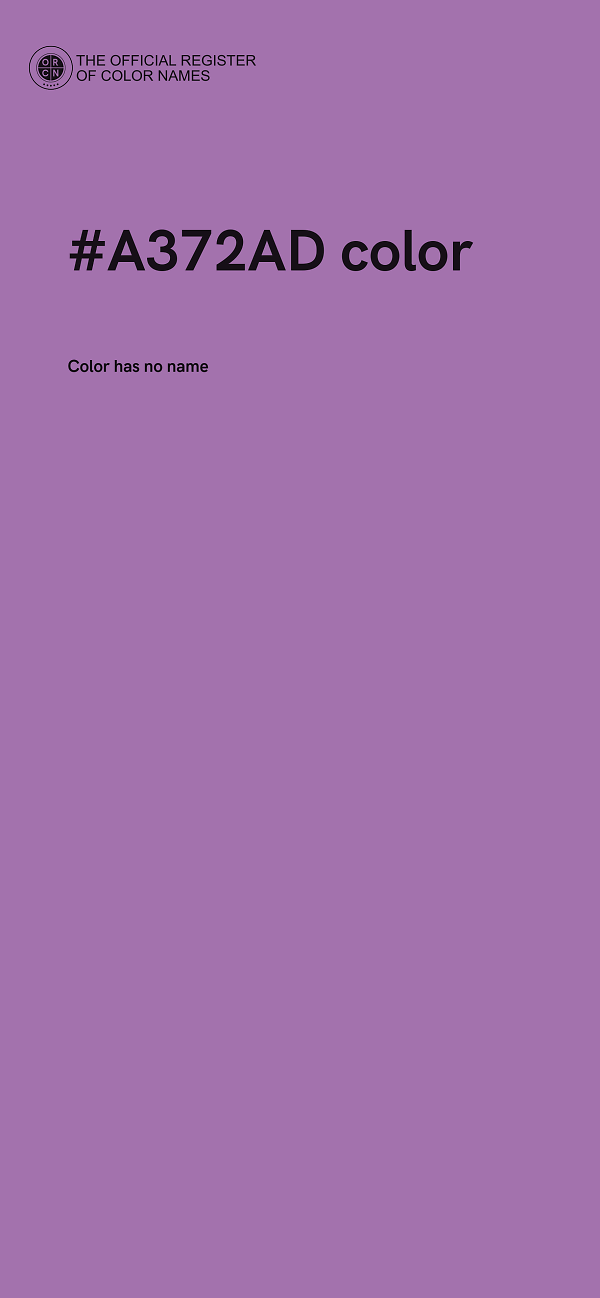 #A372AD color image