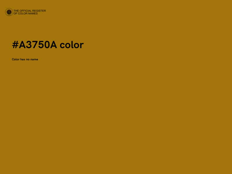 #A3750A color image