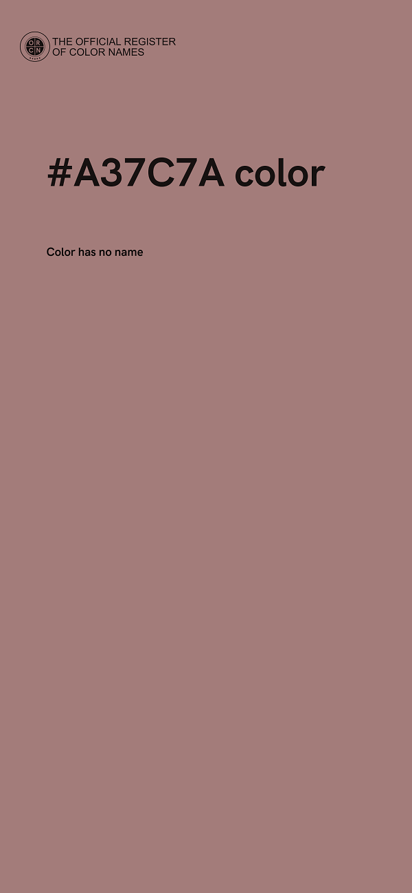 #A37C7A color image