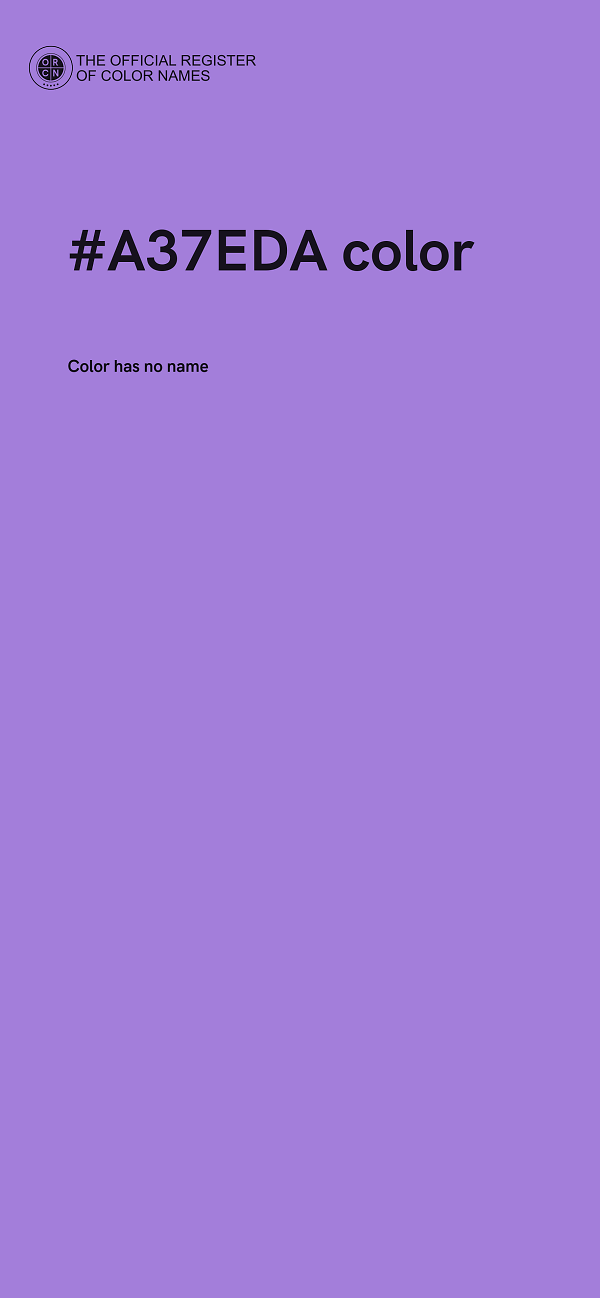 #A37EDA color image