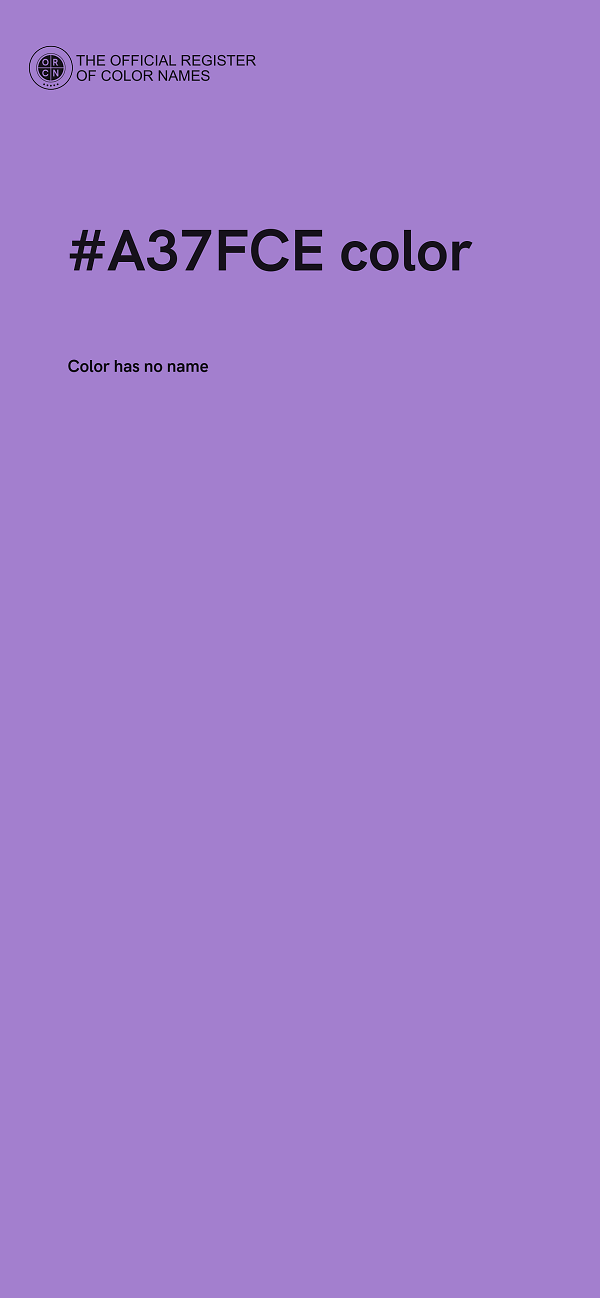 #A37FCE color image