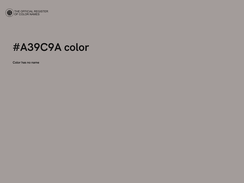 #A39C9A color image